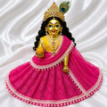Premium Pink Laddu Gopal Dress | Handmade Designer Kanha Poshak for Bal Gopal | Krishna Ethnic